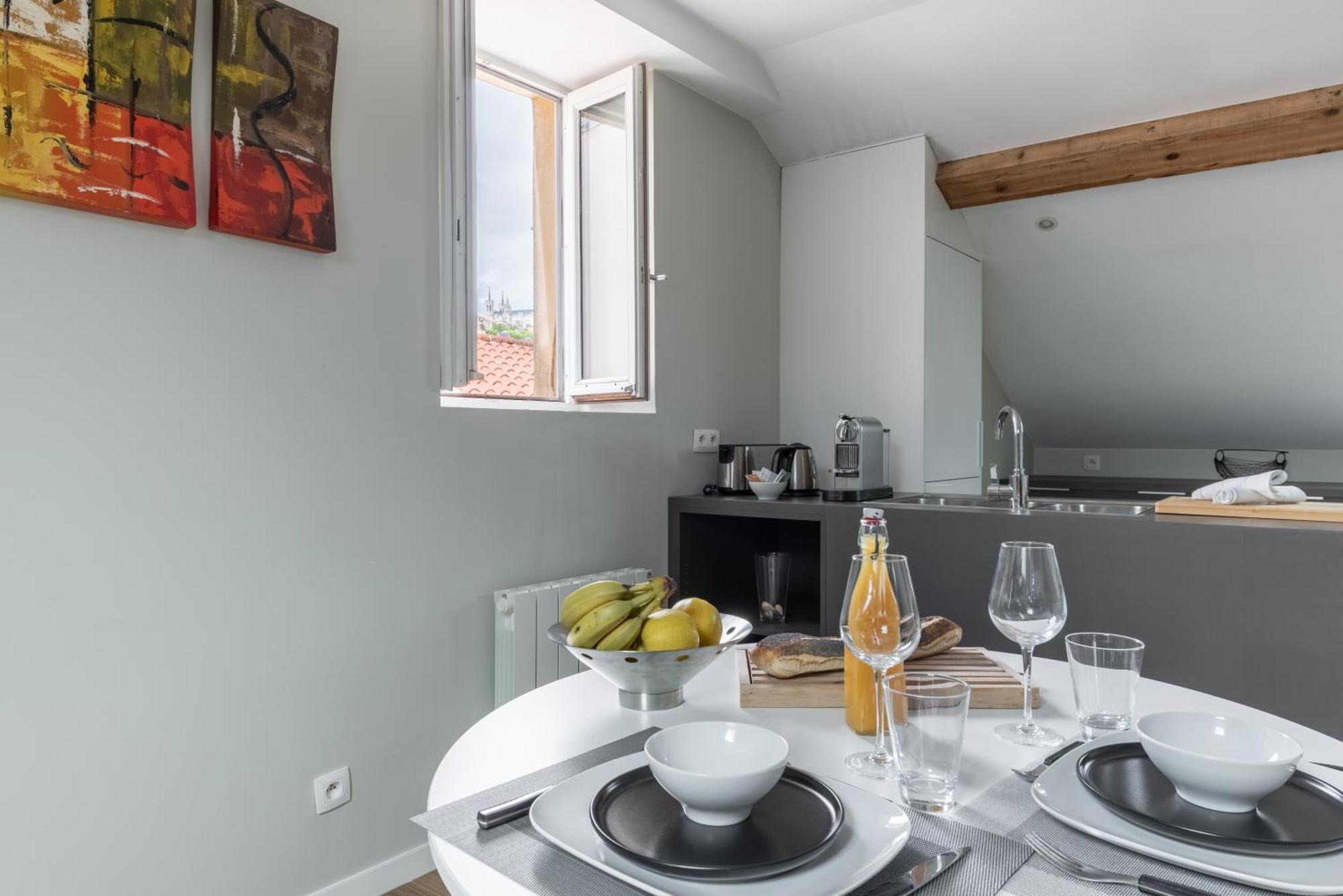 Le Jarente - Appt Pour 2 Centre De Lyon Lägenhet Exteriör bild